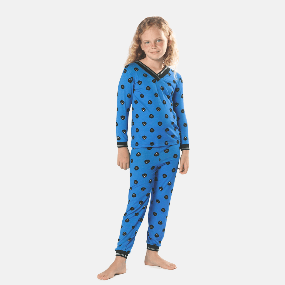 Pijama Longo Malha Mini